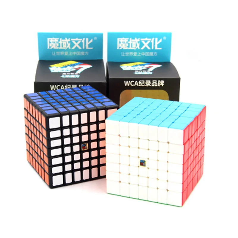 Moyu MeiLong 7x7x7 66 мм профессиональные кубик рубика магический куб 7 слоев s Cubo Magico