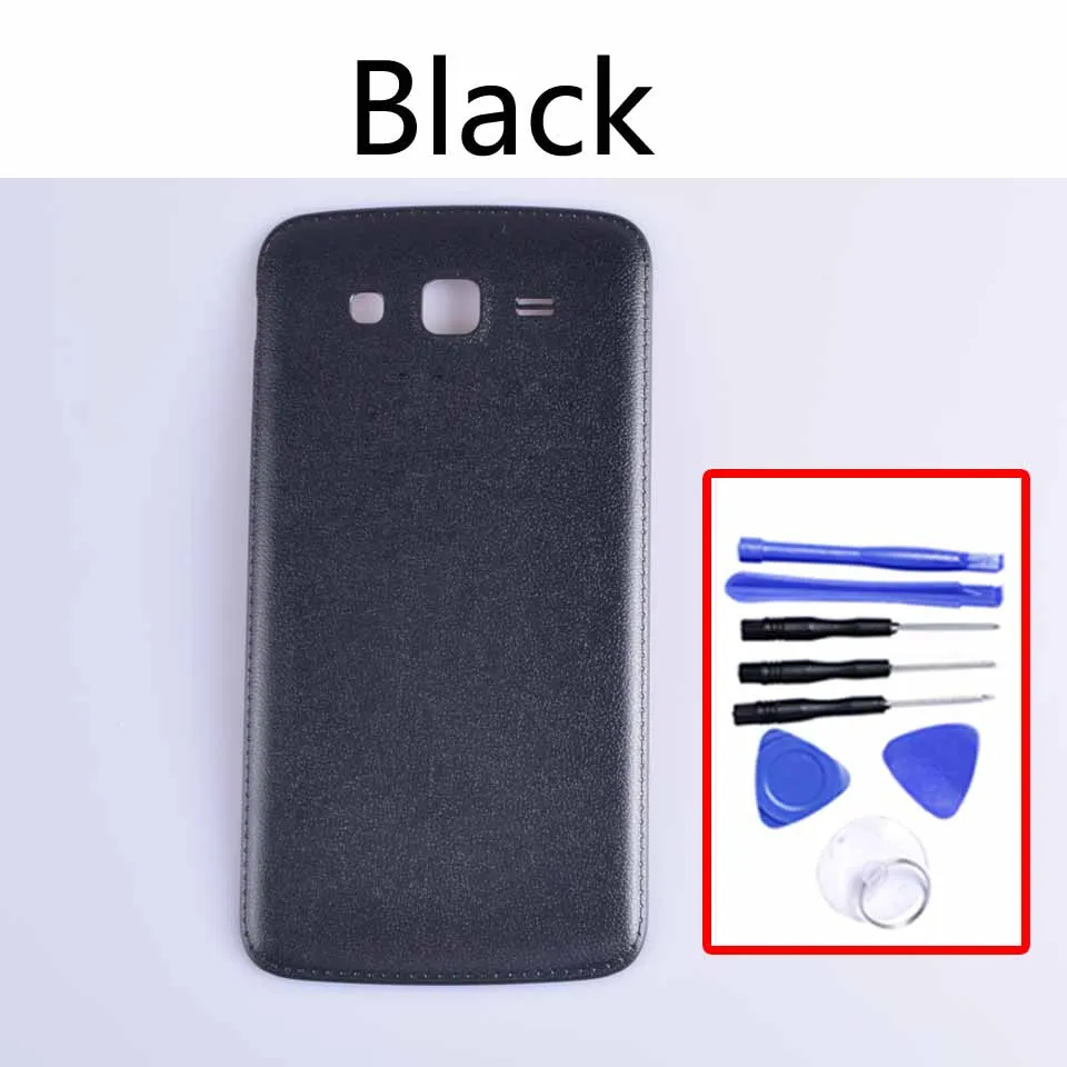 Black-With tool G7102 задняя крышка батарейного отсека для samsung Galaxy Grand 2 G7102 G7105 G7106 G7108 задняя крышка корпуса батарейного отсека Корпус корпуса шасси - Цвет: Black-With tool
