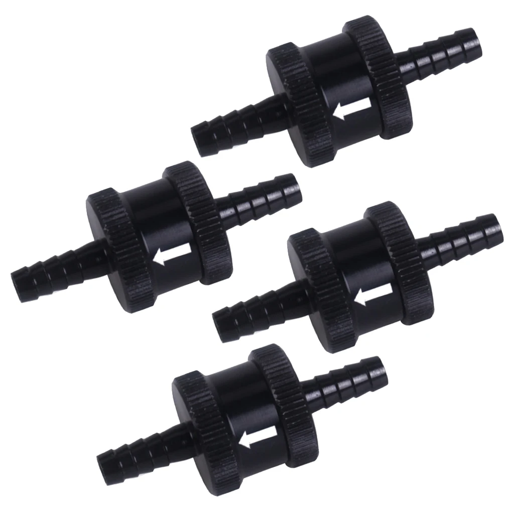Fuel Cell Valve Aluminum Fuel Oil Line Check Valve Non Return One Way Check Valve Male Flare Inline Hose Fitting Adapters Black Fuel Cell Valve Aluminum Fuel Oil Line Check Valve Non Return One Way Check Valve Male Flare Inline Hose Fitting Adapters Black