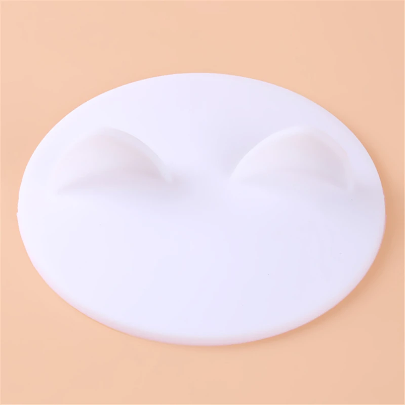 white cat ear Силиконовые чашки с кроличьими ушками крышки милые пылезащитные многоразовые крышки для чашек с защитой от пыли многоразовые уплотнительные крышки для кофейных чашек с защитой от пыли - Цвет: white cat ear