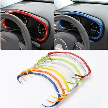 

10pcs ABS Car Dashboard Decorative Cover Ring Car Interior Dash Board Protect Molding Kit Styling for JEEP Renegade 2016~2020