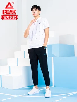 

Running pants men's new summer 2020 soft, comfortable, breathable and fashionable colorful knitted Capris for men D