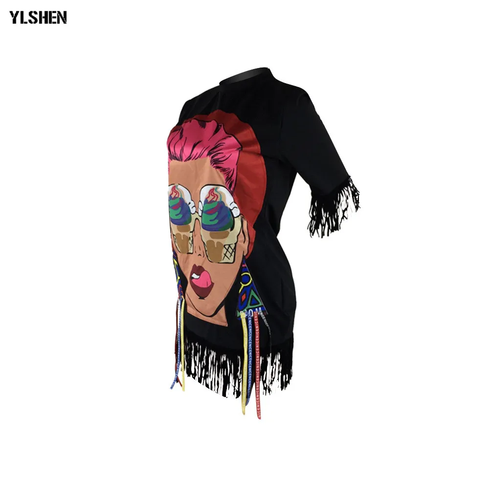 2020 Summer T Shirt Tee Dress Women V-neck Half Sleeve Cartoon Letter Print Slim Fashion Classic Above Knee Mini Dresses Outfits 17