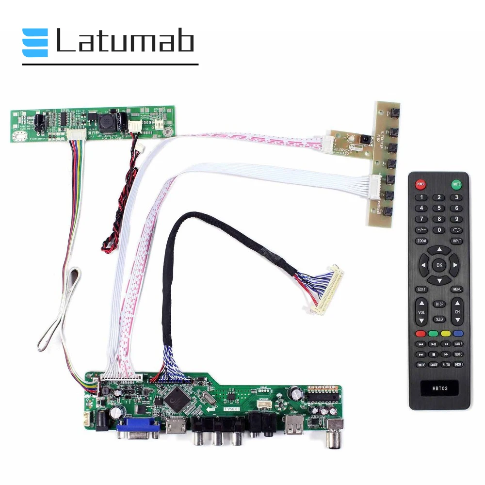 Latumab драйвер платы для M215HGE-L21 / M215HGE-L23 ЖК-дисплей светодиодный 21 5 &quotДисплей ТВ + USB