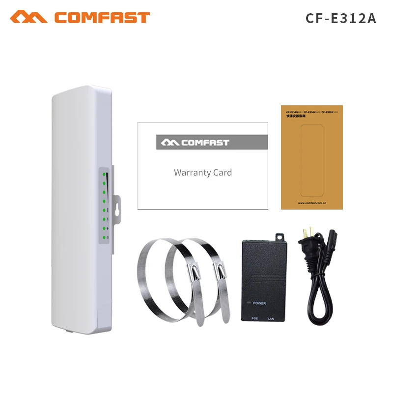 Amplificador de Sinal Wifi Externo de Alta Potência Ponto de Acesso Ponte sem Fio Longo Alcance 525km Cpe 900mbp 5.8g 26dbi - Imagem 5