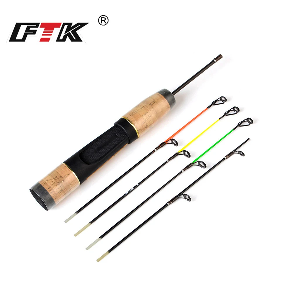 FTK удочки для зимней подледной рыбалки 24 5 см c. W H/ML/M/LPortable открытый инструмент