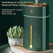 

Mute Air Humidifier for Steam Heavy Fog Home Electric Household Essentials Children Bedroom Desktop Essential Oil Diffuser