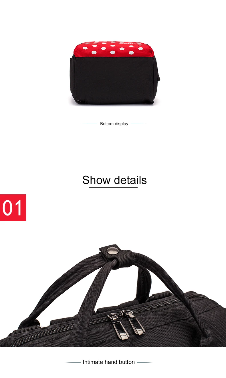 Тканевый рюкзак для беременных; рюкзак с Микки Маусом для путешествий; водонепроницаемый рюкзак для мам; сумка для подгузников; детская коляска; сумка для мам