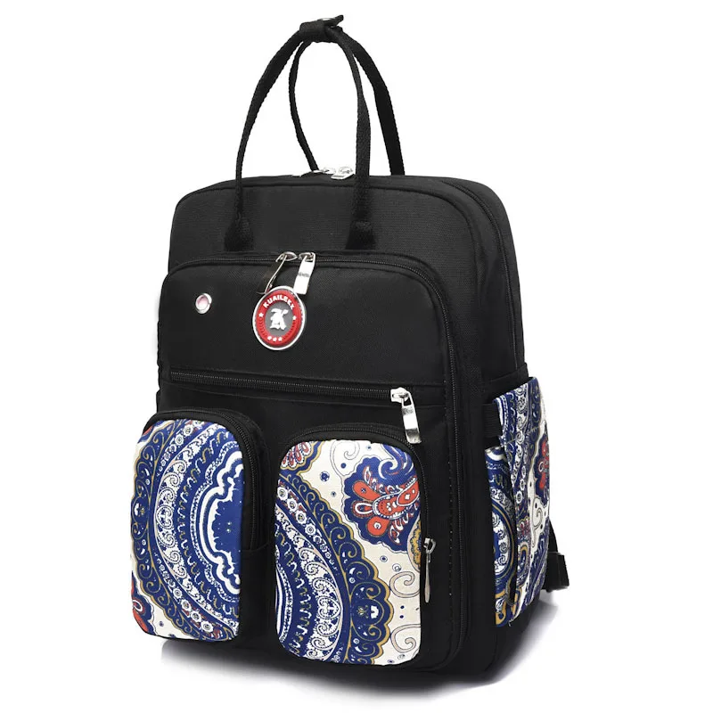 

Versitile Fashion 2018 Spring New Style Multi-functional Large-Volume-Style MOTHER'S Bag Backpack Hand Nursing Backpack