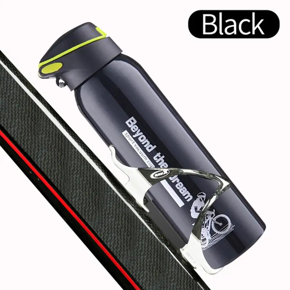 500ml Sport Water Bottles 500ml MTB Bike Bicycle Cycling Aluminum Alloy Thermal Sports Kettle Gym Water Bottle Drink Bottle Cup