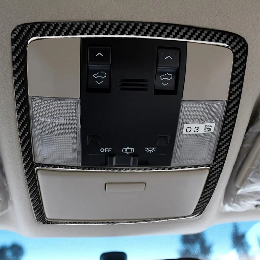 Замена для Land Cruiser Prado 2010- панель из углеродного волокна Защитная Наклейка Декор зеркало заднего вида и 2 шт