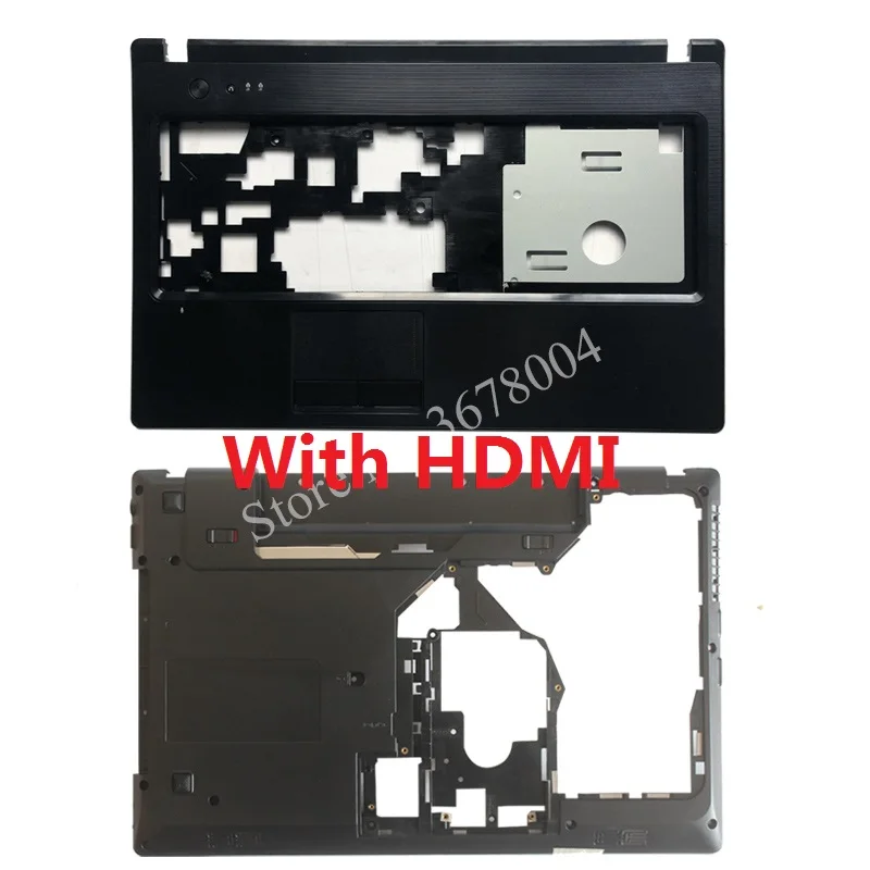 C D shell with HDMI Чехол для ноутбука Lenovo G570 G575 Упор для рук верхняя крышка/Нижняя крышка с HDMI - Цвет: C D shell with HDMI