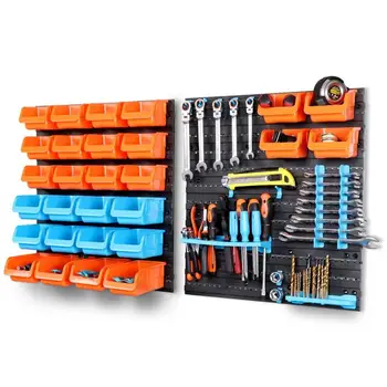

tool box Hanging board Hardware tools Garage Workshop Storage rack Screw wrench classification box Component Parts box