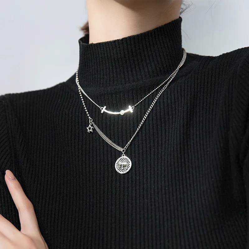 Set Thail, серебро, Ретро стиль, Настоящее Стерлинговое Серебро, 925, хорошее ювелирное изделие, Lucky Arch Bar/слон, животное, подвеска, колье, ожерелье GTLX2049 - Gem Color: Set