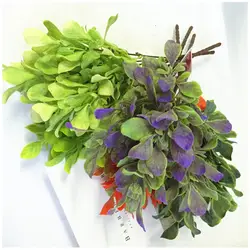 Искусственные цветы 32 см чайные цветы Пластиковые Зеленые растения Ресторан декоративные растения искусственные растения Трава