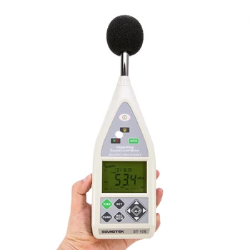 

Tenmars ST-106 Integrating CLASS 1 Sound Level Meter Noise analyzer , Sampling frequency and A/C/Z frequency