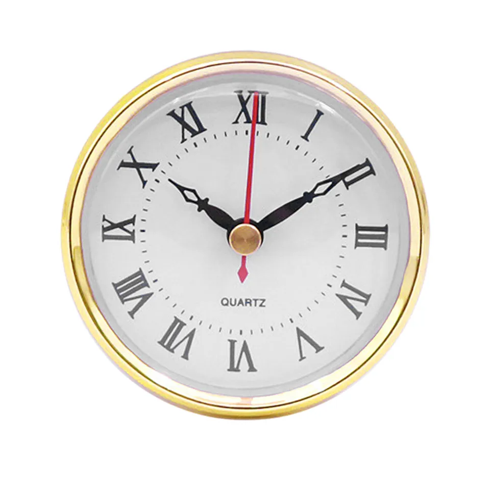 OROLOGIO MOVIMENTO AL Quarzo Inserire Numeri Arabi/Romani Diametro 80mm Fai Da T EUR 14,08