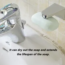 

Practical Plastic Magnetic Soap Holder Container Household Bathroom Wall Attachment Soap Rack Dispenser