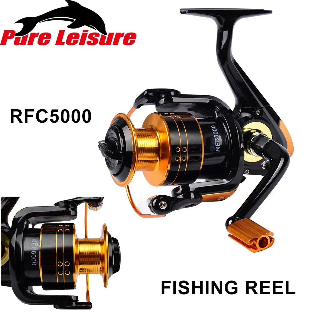

PureLeisure Distant Wheel Metal Spinning Wheel 12 BB 5.2:1 Mulinelli Da Pesca Mare Fishing Gear Fishing Accessories Fishing Reel
