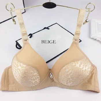 

selling hot new fashion 3/4 sexy push up bra wireless B cup thin cup underwear for women bralette modis lingerie lady bralette