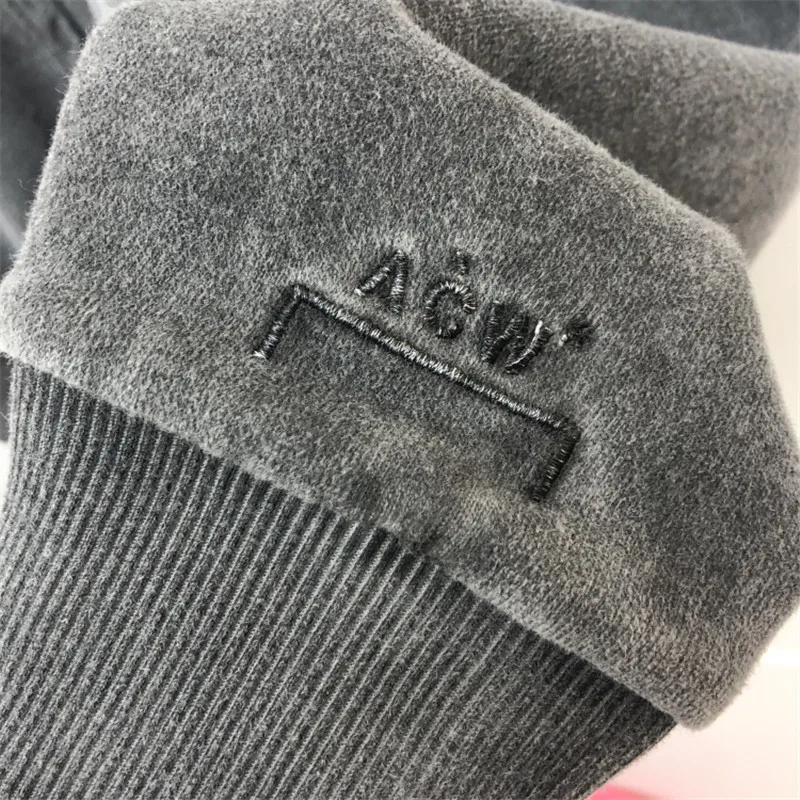 19FW A-COLD-WALL Толстовка для мужчин женщин A-COLD-WALL ACW толстовки с капюшоном воды состаренные ACW пуловер