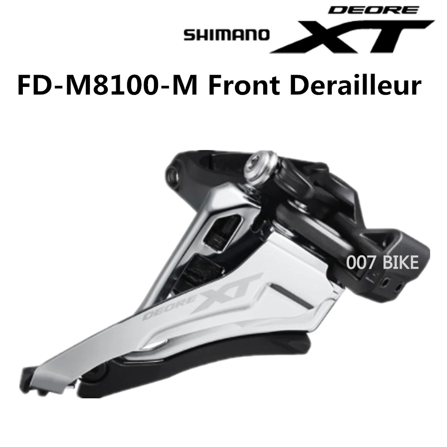 SHIMANO DEORE XT FDM8100 M передний переключатель боковой поворотный зажим крепление полосы MTB переключатель 2X12-Speed