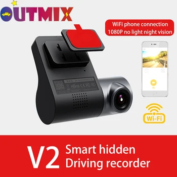

Dash Cam Car DVR Camera 24h Parking Monitoring Video G-sensor Camera Recorder Tachograph Hidden Car Camera Night Vision Camera