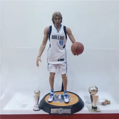Dirk Nowitzki баскетбольная звезда 41 Джерси № 1/6 Garage Kit Dallas Mavericks NBA Garage Kit Модель