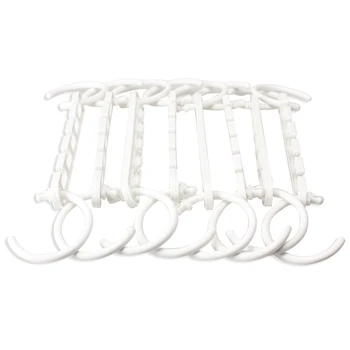 

8 in 1 Practical Clothes Hanger Rack Wardrobes Shop Closet Clothing Hook Magic Space Saver Organizer 23.5cm x 2.5cm