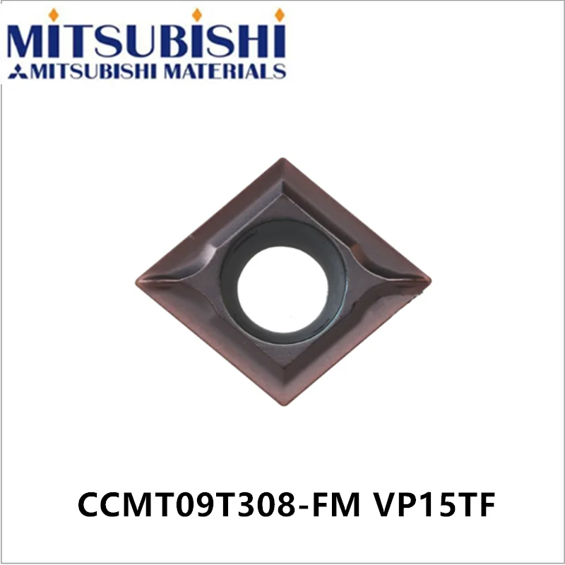 Mitsubishi CCMT09T304 VP15TF твердосплавные вставки CCMT09T308 VP15TF S16Q-SCLCR09 SCLCR токарный станок с ЧПУ держатель токарного инструмента CCMT09T3
