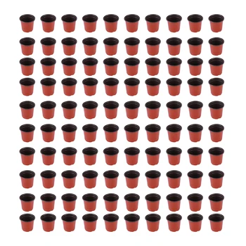 

100Pc Gardening Plant Grow Kit Succulent Plants Flower Pot Creative Garden Flower Planter Pot For Planting Seedlings Propagation