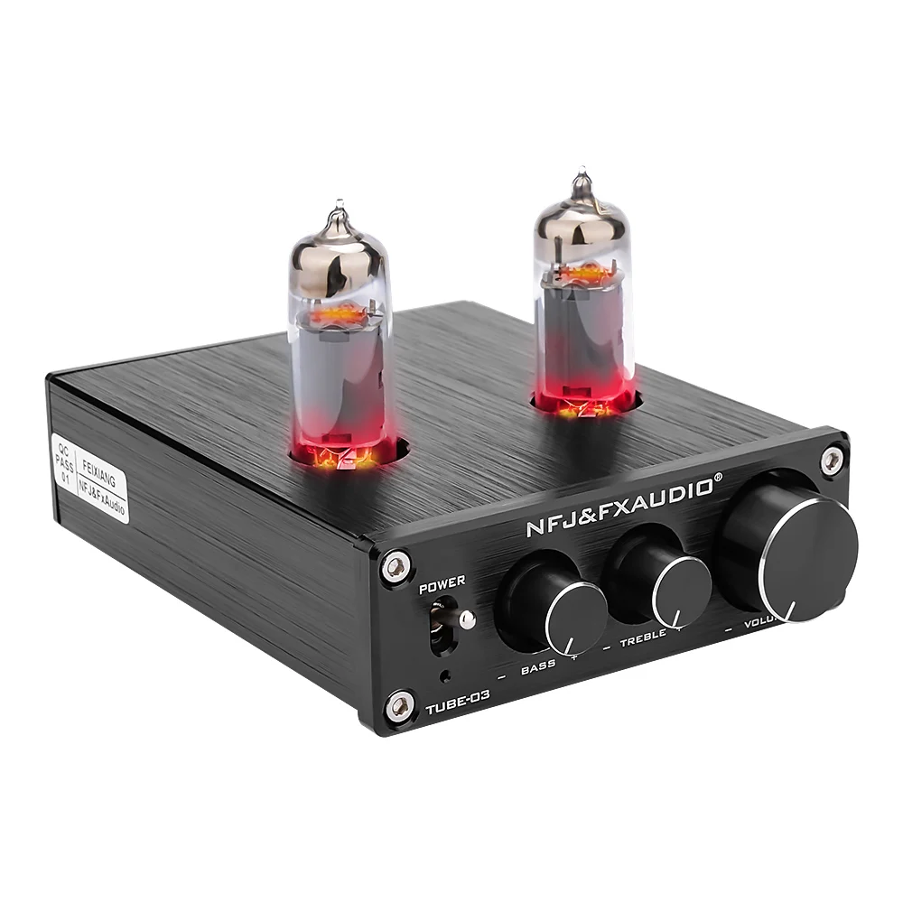 FX аудио ламповый усилитель Hi Fi мини предварительная регулировка высоких