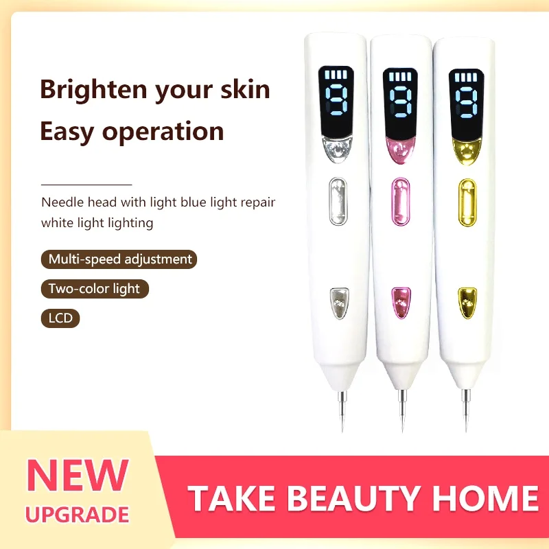 

Double Lamp Beauty Spot Mole Pen Freckle Pen Spot Scanning Machine Beauty Salon Equipment Blue Light White Light Tattoo Removal