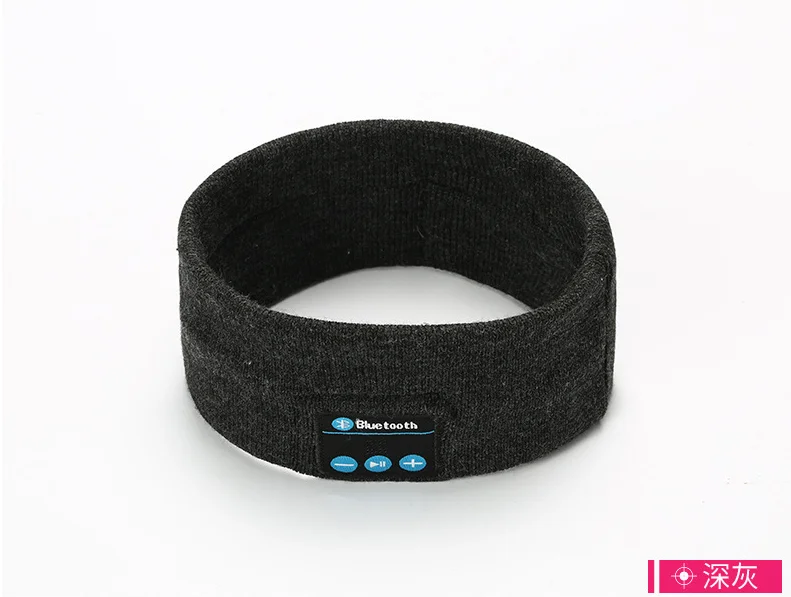 V5.0 беспроводной Bluetooth платок музыка оголовье вязаные головной убор для сна спортивная повязка наушники Динамик гарнитура