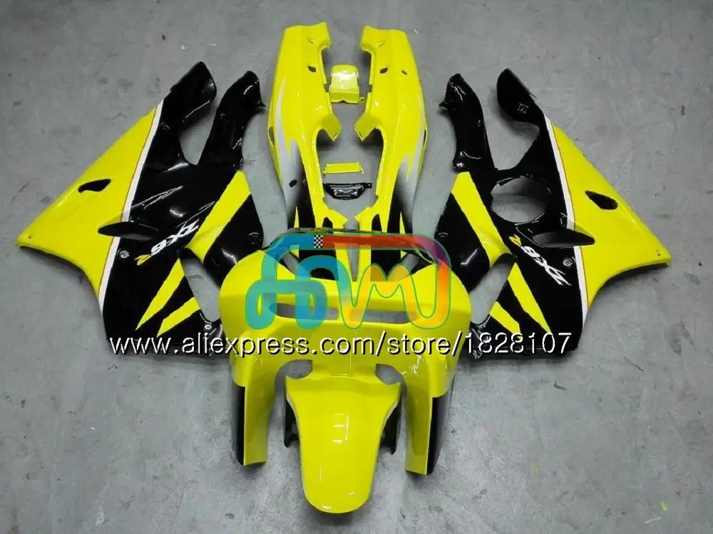 Корпус для KAWASAKI ZX 636 600CC ZX-636 ZX636 ZX-6R 22BS. 0 ZX600 ZX 6R ZX6R 94 95 96 97 1994 1995 1996 1997 обтекателя Красный Черный Топ - Цвет: No. 4