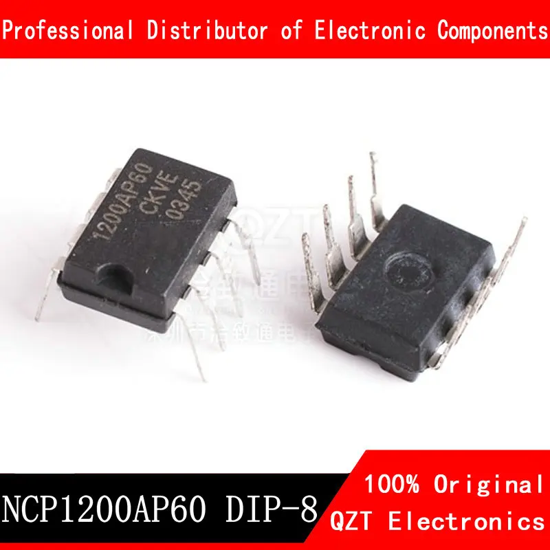 10pcs/lot 1200AP60 1200P60 NCP1200P60 NCP1200AP60 DIP-8 Switching power supply voltage regulator circuit new original In Stock