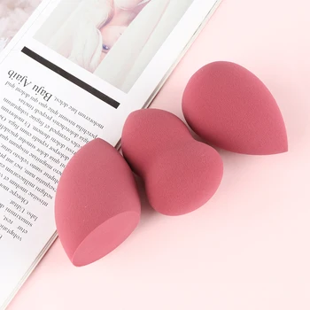 

3pcs/set Cosmetic Waterdrop Makeup Sponge Powder Puff Smooth Multi-color Puff Face Foundation Powder Cream Sponges Make Up Tools