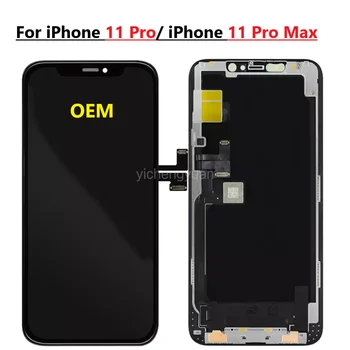 

Original Display For IPhone 11 Pro/Pro Max Display With 3D Touch Screen Digitizer Assembly Replacement LCD With Black Spots