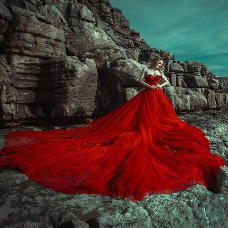 The Meaning of Red Wedding Dresses- Pop Art Machine