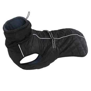

New Dog Winter Jacket Vest Warm Thicken Dog Coat with Harness Hole Easy Walking Warm Fleece Sports Clothes for Medium Large Dogs