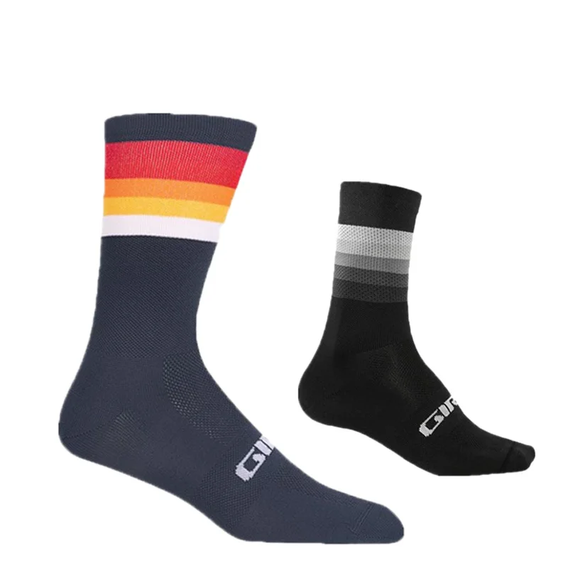 Calcetines de deporte para exteriores Running Calcetines de las mujeres de los hombres la competencia profesional bicicleta Calcetines de Ciclismo