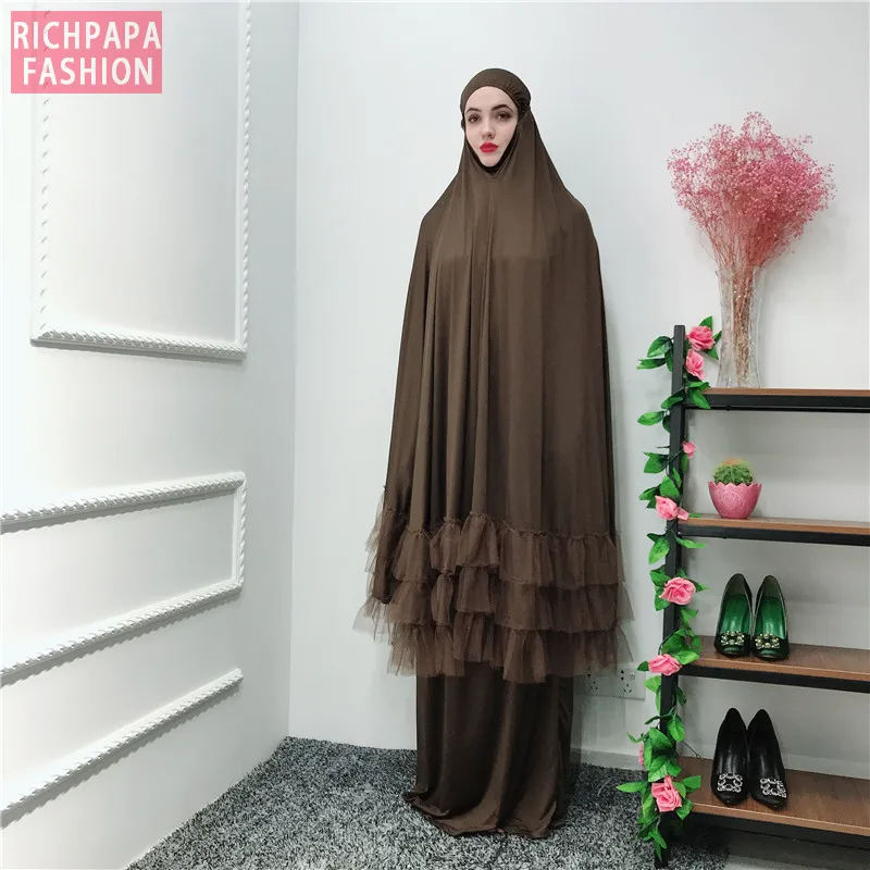 Рамадан халат Абая Дубай, Турция исламский хиджаб мусульманское платье Кафтан Абая для женщин Катара кафтан молитва одежда Tesettur Elbise