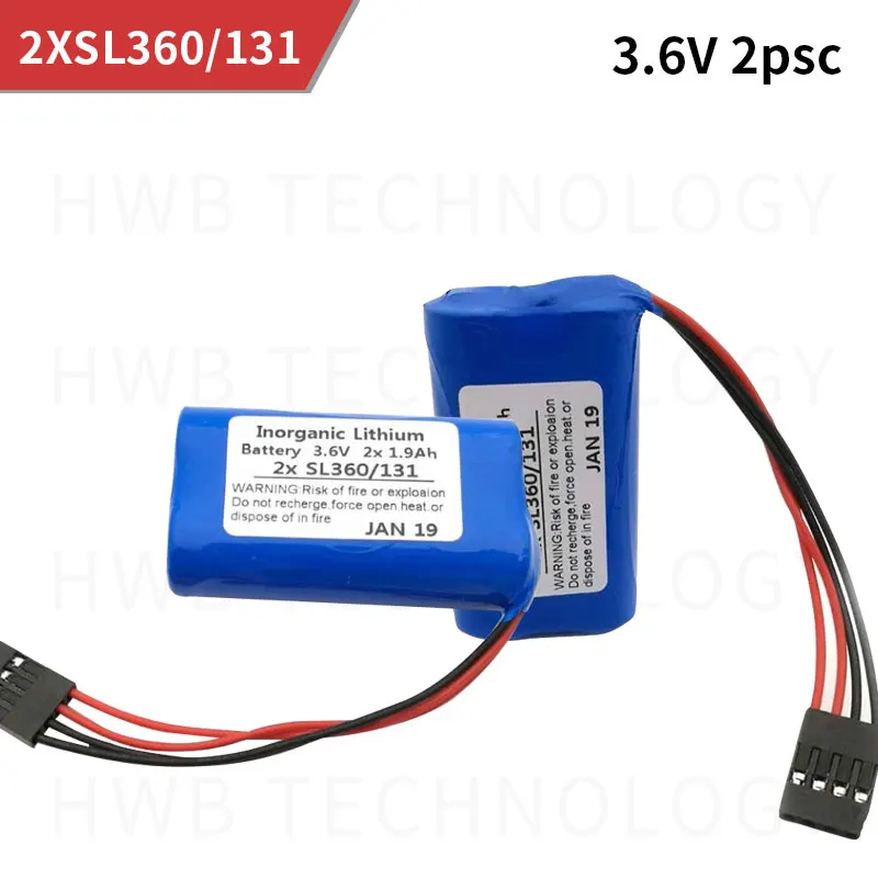 2 шт. лидер продаж новинка литиевая батарея Schneider 3 6 В 2x1.9ah 2xSL36 0/131 360/131 SL360 SL360/131 Tsx17 с