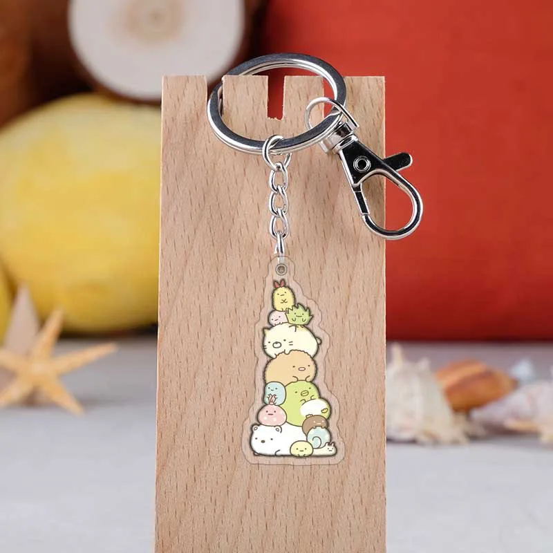 Sumikko Gurashi брелок с милым животным Sumikko Gurashi акриловый брелок с подвеской - Цвет: H36