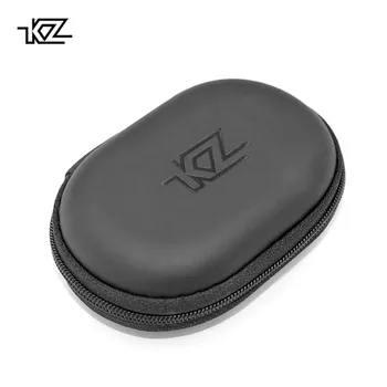 

VOBERRY New for KZ Headphone Bag 2019 Portable Headphone Storage Box For Headphones Cases Black Portable Earphone Case 725#2