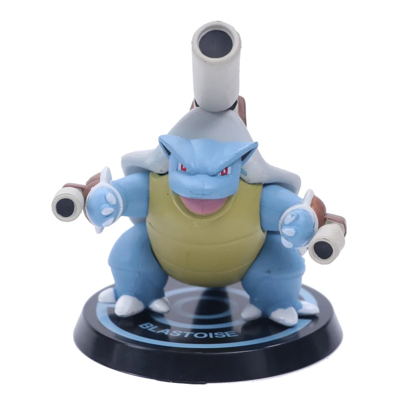 TAKARA TOMY Покемон 6 шт./компл. Пикачу Мьюту Чаризард Venusaur Blastoise Аниме Модель Рисунок игрушки из ПВХ