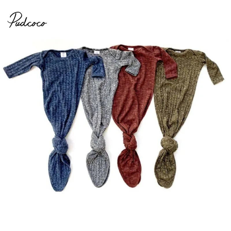 Спальные мешки Pudcoco для новорожденных; зимнее теплое вязаное Пеленальное Одеяло; Пеленальное Одеяло для коляски; детское одеяло; спальные мешки