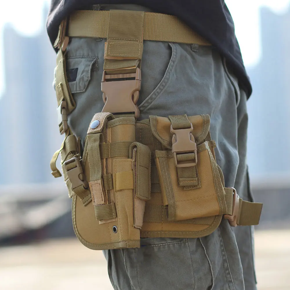 

Tactical Gun Holster Real Gun Glock For Hunting Revolver Holster Glock Gun Case Pistolas Arma De Fuego Leg Thigh Holster Cuisse