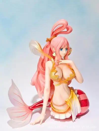 

Anime Garage Kit One Piece 2 after Spring Festival White Star Princess Mermaid Princess Face Transplant Garage Kit Decoration
