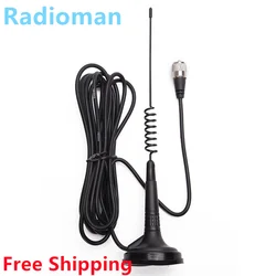 Antenne Radio CB pour albrech 1345 AE 6110 QYT CB 27, bande avec câble de 4M et Base magnétique, Mag AC 001 26MHz 27MHZ 